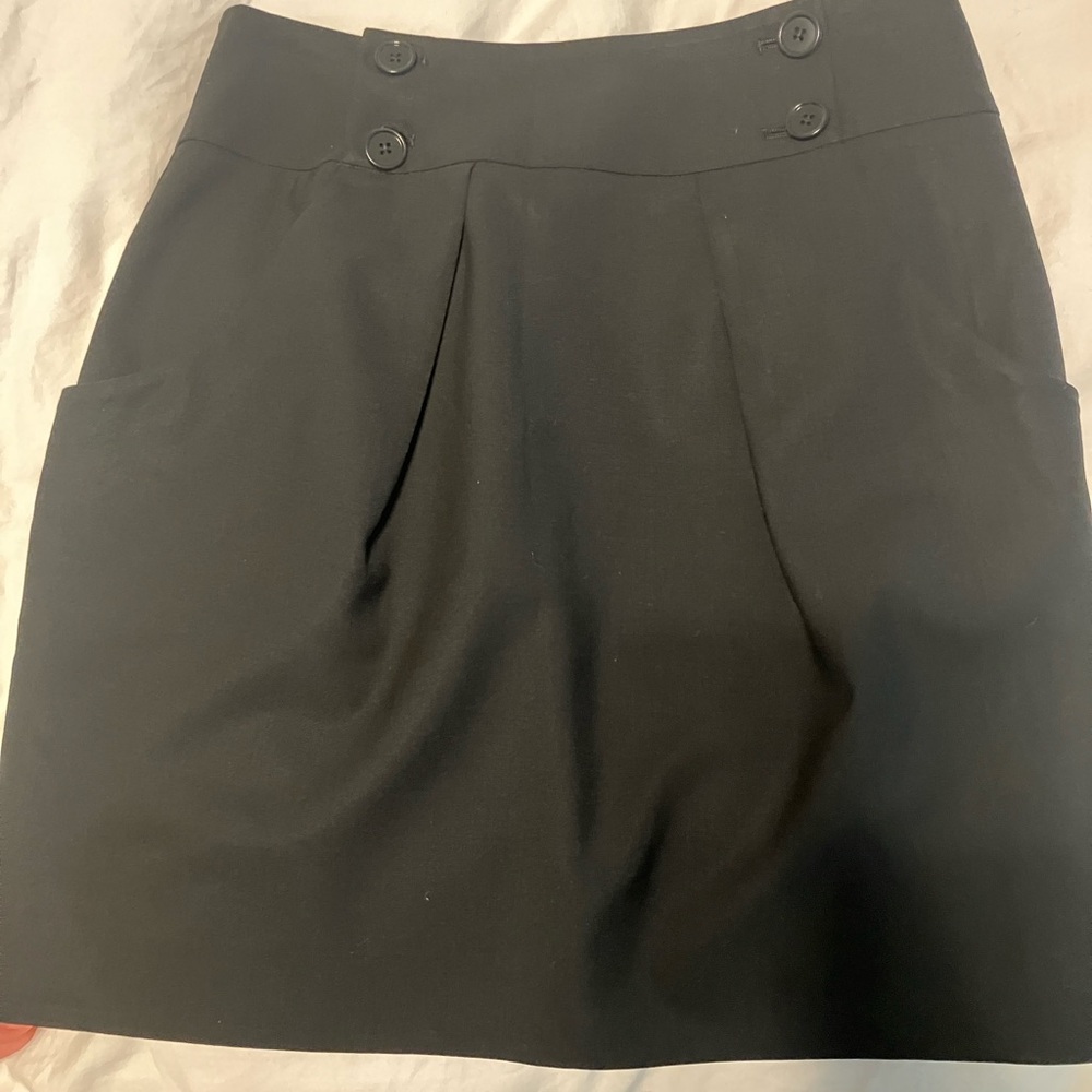 Theory Black Skirt